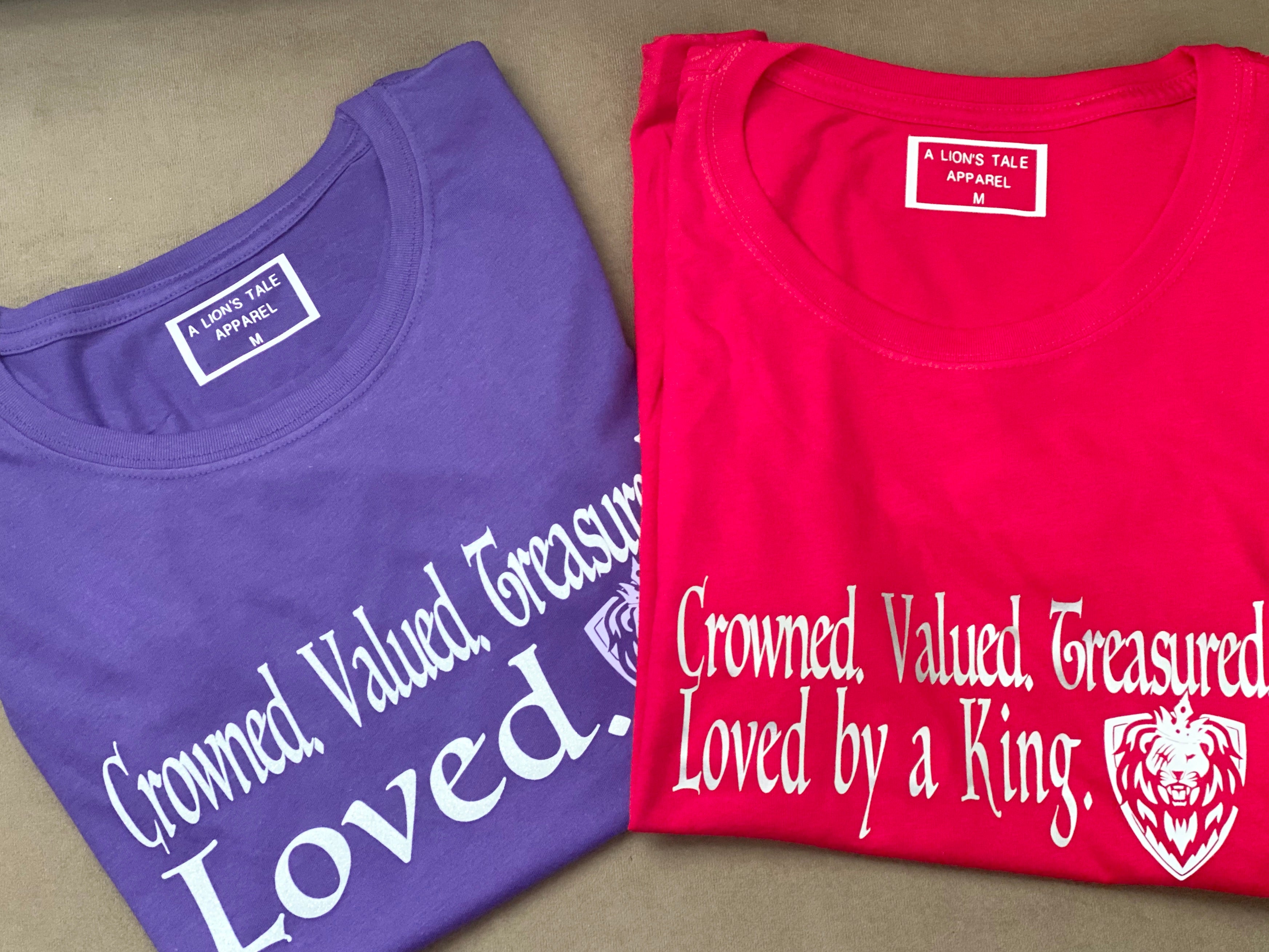 Women's "Crowned. Valued. Treasured. Loved."